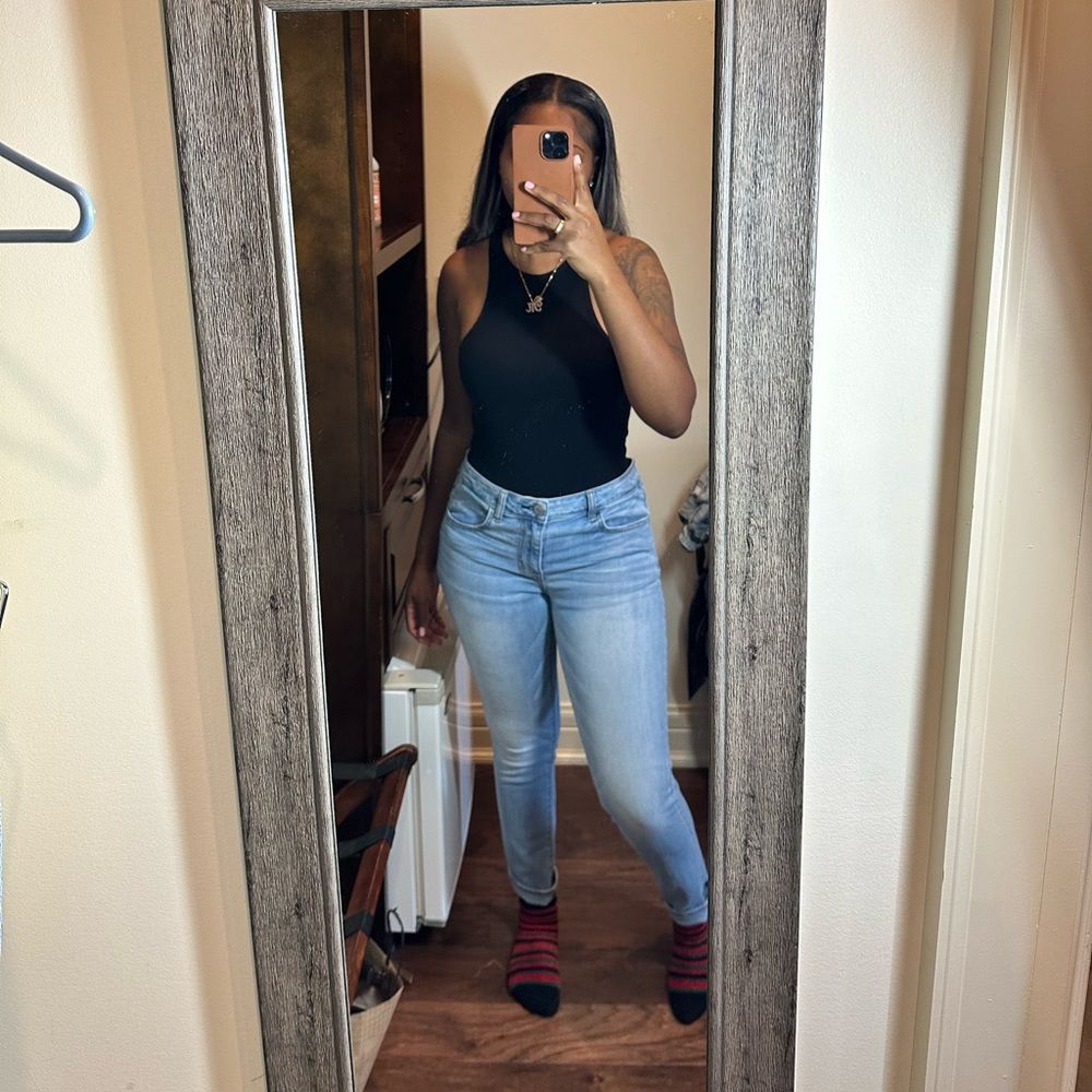 American Eagle Low rise Light Denim Low Rise Skinny Denim Jeans SZ 12